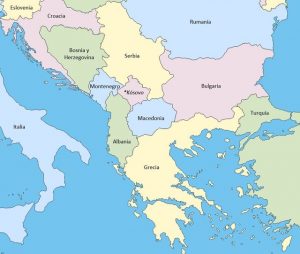 paises de los balcanes