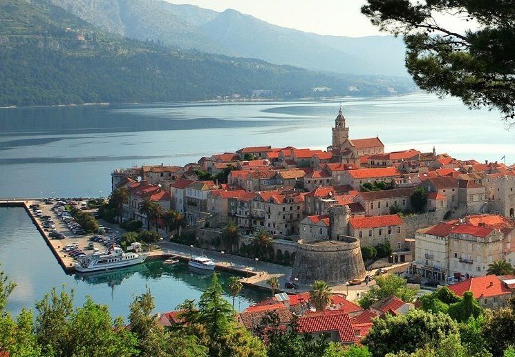 korcula town croacia