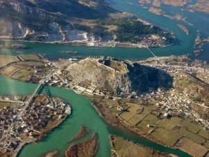 Castillo de Rozafa en Albania