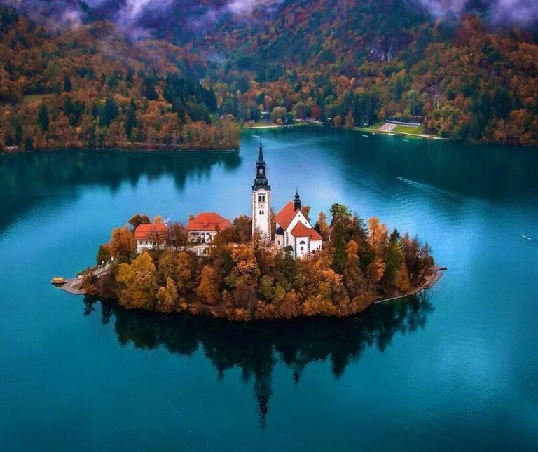 El Lago Bled, Eslovenia